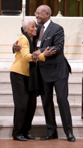 Rev. Dr. James Alexander Forbes, Jr., with wife Betty Forbes